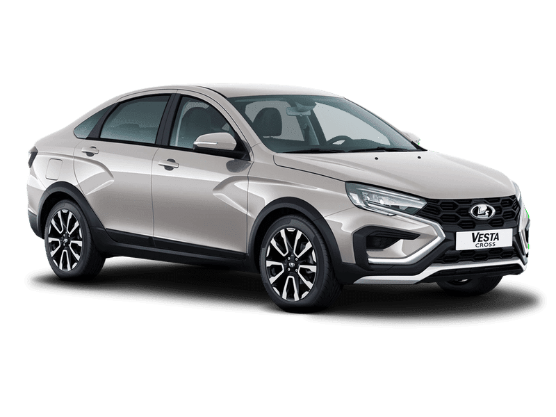 Купить Lada Vesta Cross в Уфе - Серебристый "Платина"