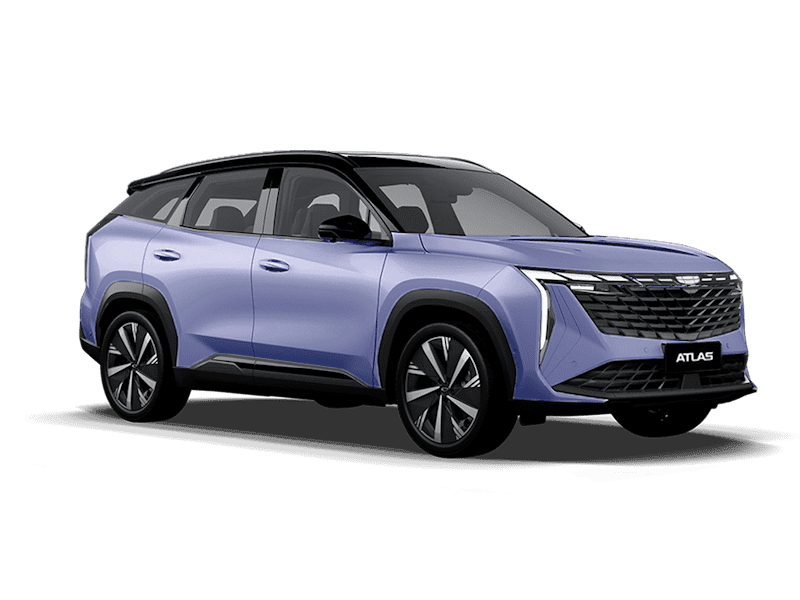 Купить Geely Atlas Новый в Уфе - Starry Blue / Серо-голубой металлик